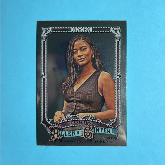2025 Topps Allen & Ginter Chrome #268 Taylor Rooks - Sports Journalist - Picture 1 of 3